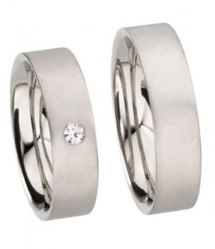 Kühnel Trauringe Weissgold 513134-6260