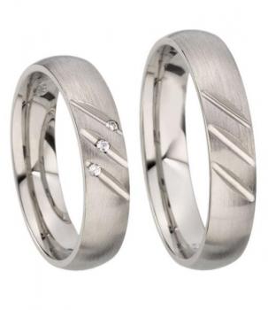 Kühnel Trauringe Weissgold 514180-6250