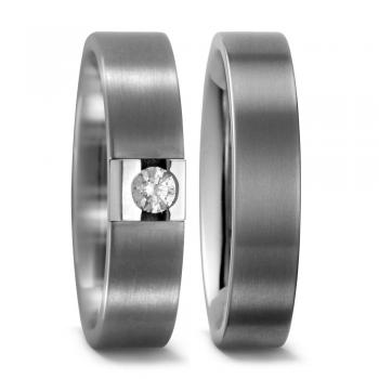 Titan Factory Trauringe 51666/001/010/2000 + 51812/001/000/2000