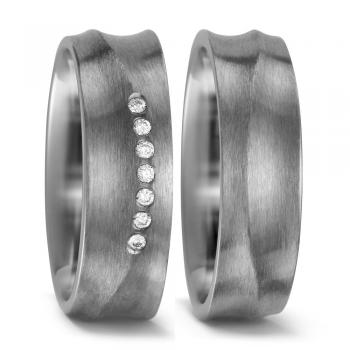 Titan Factory Trauringe 52407/013/007/2000 + 52407/013/000/2000