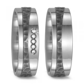 Titan Factory Trauringe 52428/001/005/2000 + 52428/001/000/2000