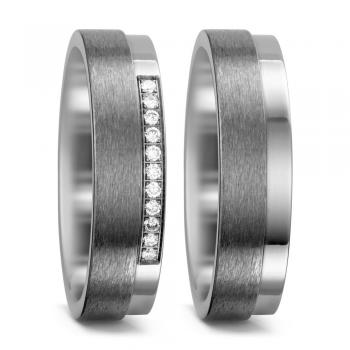 Titan Factory Trauringe 52442/013/011/2000 + 52442/013/000/2000