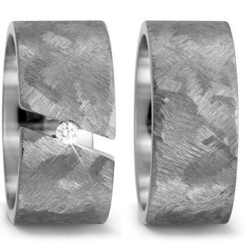 Titan Factory Trauringe 52512/023/005/2000 + 52510/023/000/2000