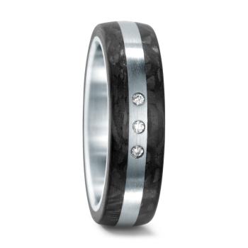 Preview: TeNo Trauringe Carbon 59650/003/045/1060 + 59650/003/000/1060