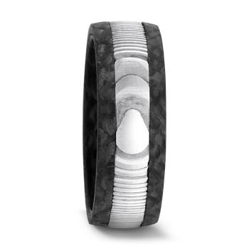 Preview: Titan Factory Trauringe Carbon 52541/002/002/TN00 +52541/002/000/TN00