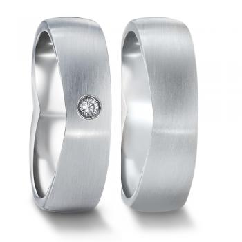 TeNo Trauringe Edelstahl 582116+582104