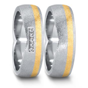 TeNo Trauringe Edelstahl 583073+583089