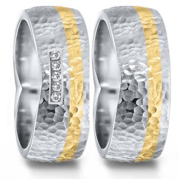 TeNo Trauringe Edelstahl 583076+583092