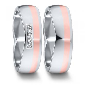 TeNo Trauringe Edelstahl 583094+583110