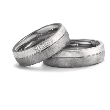 Preview: TeNo Trauringe Tantal 603086 + 603087