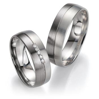 Bayer Trauringe Palladium 88404-060 + 88404-060B