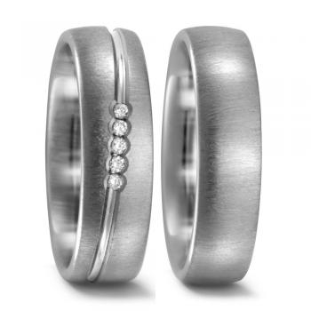 Titan Factory Trauringe 51943/008/005/2000 + 51813/008/000/2000