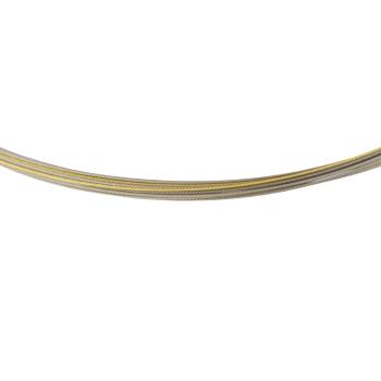 Halskette Drahtseil vergoldet DS20.bi Ernstes Design