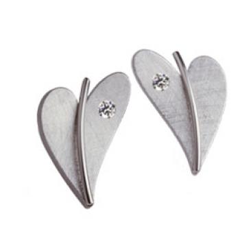 Ohrstecker Herz Brillant E264 von Ernstes Design