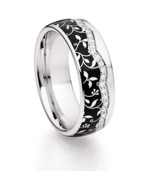 Fischer Trauringe Carbon 25 17554/070