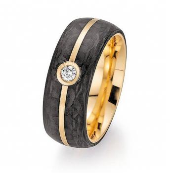 Fischer Trauringe Carbon 23-01370-080