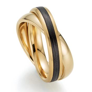 Fischer Trauringe Carbon 22-01530-040