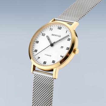 Bering Damenuhr Titanium 18634-010