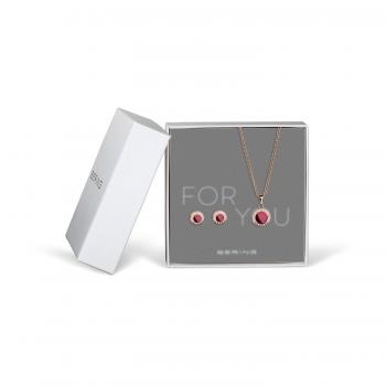 Bering  Anhänger-Ohrringe Set 45cm 427-707-Purple