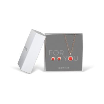 Bering  Anhänger-Ohrringe Set 45cm 427-707-Red