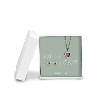 Bering  Anhänger-Ohrringe Set 45cm 428-712-Black