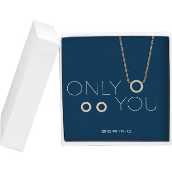 Bering  Anhänger-Ohrringe Set 45cm 435-721-Rosegold