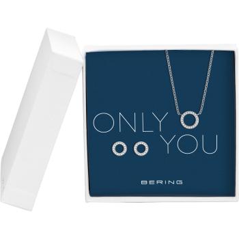 Bering  Anhänger-Ohrringe Set 45cm 435-721-Silver