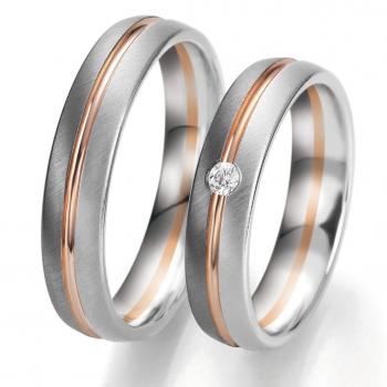 Breuning Trauringe Tricolour DR 063310 / HR 063320