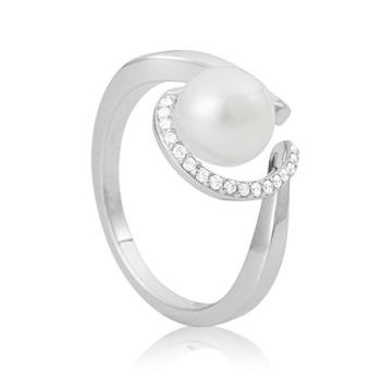 Breuning Ring - Chin. Zuchtperle/Brillant 0,111 Ct. w/si 4104124