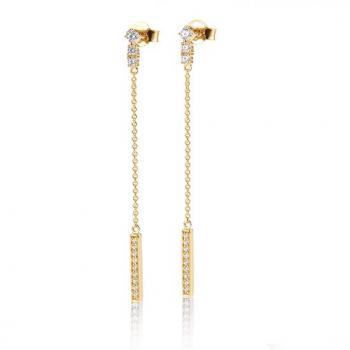 Breuning Ohrschmuck - Brillant 0,367 Ct. w/si Brillant 11031090