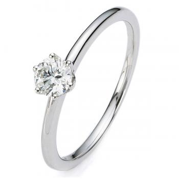 Diamant Ring 6er-Krappe 750er Weißgold 1A277W854-4 