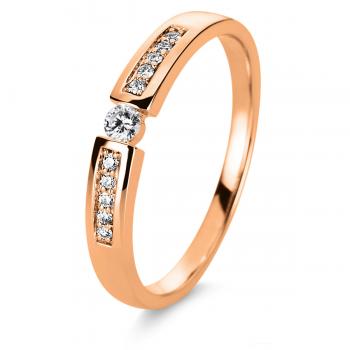 Diamant Ring 585er Rotgold 1A401R454-1 