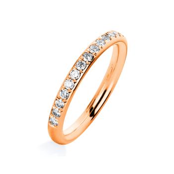 Diamant Ring 750er Rotgold 1B813R853-1 