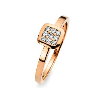 Diamant Ring 750er Rotgold 1C012R853-1 