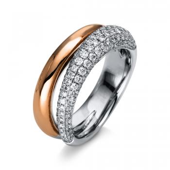 Diamant Ring 750er Weißgold / Rotgold 1C053WR853-1 