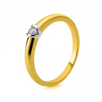 Diamant Ring 585er Gelbgold / Weißgold 1D871GW456-3 