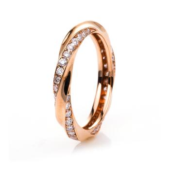 Diamant Ring 750er Rotgold 1H645R853-2 