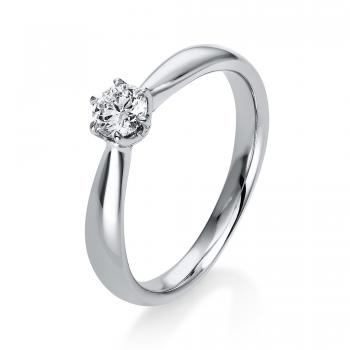 Diamant Ring 6er-Krappe 750er Weißgold 1N414W854-6 