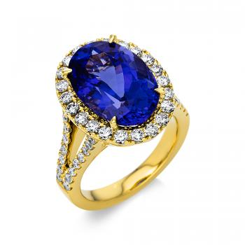Diamant Ring 750er Gelbgold 1O104G854-2 