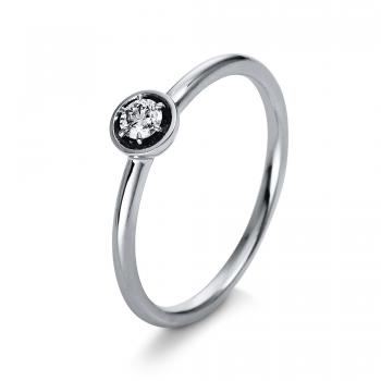 Diamant Ring 6er-Krappe 750er Weißgold 1Q408W854-1 