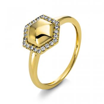 Diamant Ring 585er Gelbgold 1Q815G454-1 