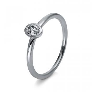 Diamant Ring Zarge 750er Weißgold 1R888W854-1 