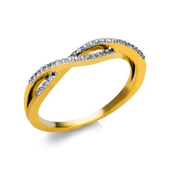 Diamant Ring 750er Gelbgold 1U157G852-1 
