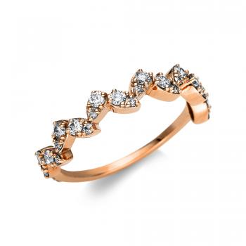 Diamant Ring 750er Rotgold 1U163R854-1 