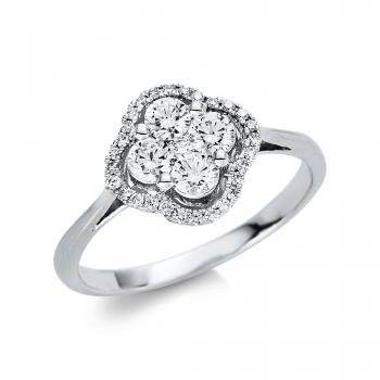 Diamant Ring 750er Weißgold 1U449W854-1 