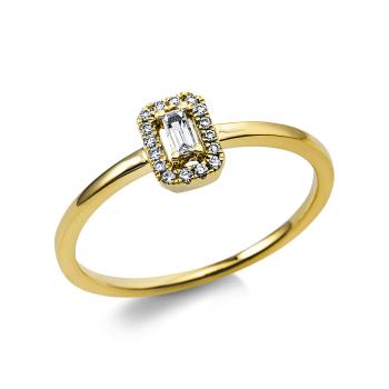 Diamant Ring 750er Gelbgold 1V395G854-1 