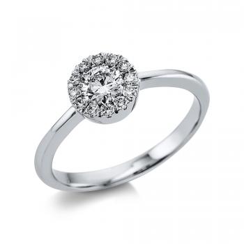 Diamant Ring 4er-Krappe 585er Weißgold 1W239W454-1 