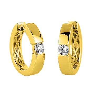 Diamant Creolen 750er Gelbgold 2A367G8-1 