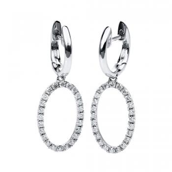 Diamant Ohrschmuck 750er Weißgold 2C109W8-1 