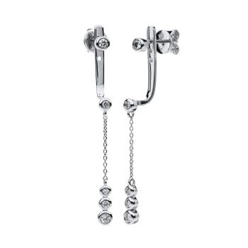 Diamant Ohrschmuck 750er Weißgold 2C530W8-1 